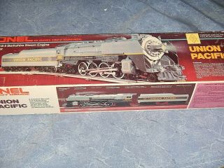 Lionel 6 - 8002 Up/union Pacific 2 - 8 - 4 Berkshire Steam Engine W/sound Of Steam