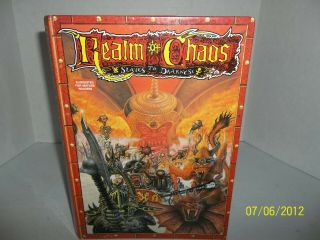 Warhammer Fantasy Realms Of Chaos Slaves To Darkness 198 Hb Book S23