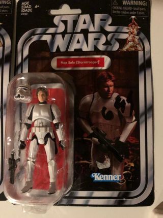 Star Wars Kenner Han Solo Stormtrooper Figure Target Excl X 2 3