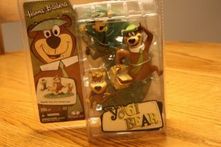 Hanna Barbera Mcfarland Toys Yogi Bear Action Figures Yogi Ranger Smith Boo Boo