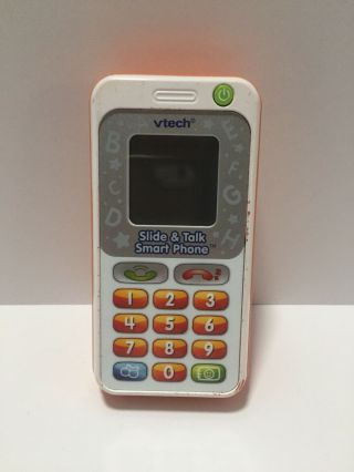 VTECH Slide & Talk Smart Phone ABC & Numbers Learning Boys & Girls Toys Games A2 2