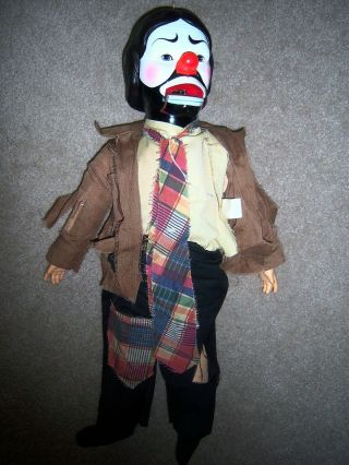 Vgt Emmett Kelly Jr Ventriloquist Hobo Clown Horseman 1978 Dummy
