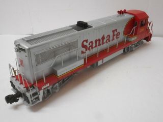 ARISTO - CRAFT ART - 22110 U25 - B Santa Fe Diesel Locomotive Lights,  Smoke G Scale 4