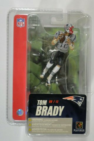 Mcfarlane Nfl 3 Inch Mini Tom Brady England Patriots 12 Series 4 (2006)