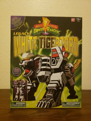 Mighty Morphin Power Rangers Legacy White Tigerzord