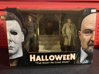 Halloween Neca The Night He Came Home Myers,  Dr.  Loomis Boxed Set (no Case)