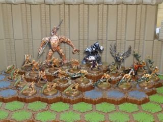 Build Your Heroscape Army - Complete Swarm Of The Marro 24 Figures Set