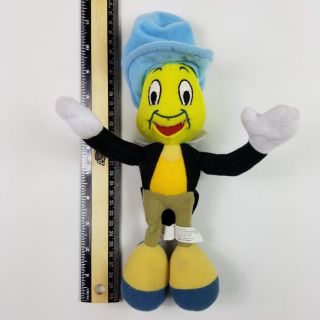 Disney Pinocchio Jiminy Cricket Bean Bag Plush Stuffed Animal 11 " Toy