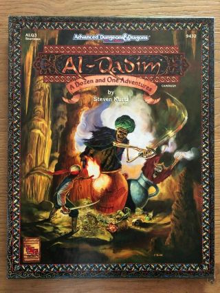 A Dozen And One Adventures - Al - Qadim - Ad&d 2nd Edition - Excellent/complete