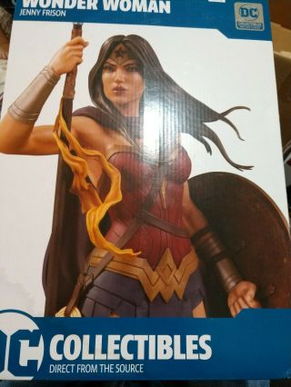 Dc Designer Series Wonder Woman By Jenny Frison Statue