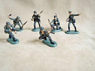Britains 1/32 - Deetail Set 6 Ww2 German Infantry Soldiers - Latest Edition