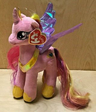 Princess Cadance My Little Pony Ty Sparkle Plush With Tag