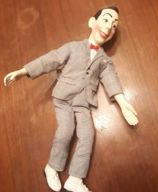 Vintage 1987 Matchbox Toys Talking Pee - Wee Herman 17 " Doll W/pullstring