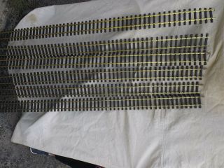 (6) Sections Of Aristocraft G Gauge Straight Track,  Brass,  Approx 5 Ft.  Lengths