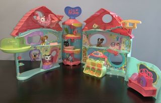 Biggest Littlest Pet Shop With 9 Pets And Accessories