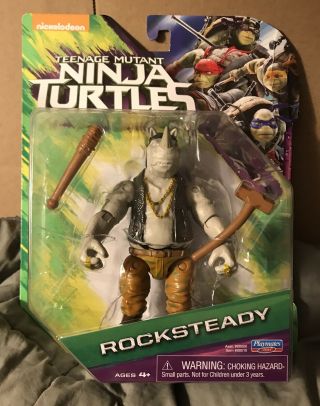 Teenage Mutant Ninja Turtles Out Of The Shadows Rocksteady Action Figure