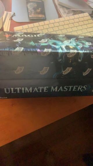 Mtg Ultimate Masters Booster Box Topper,  Factory.