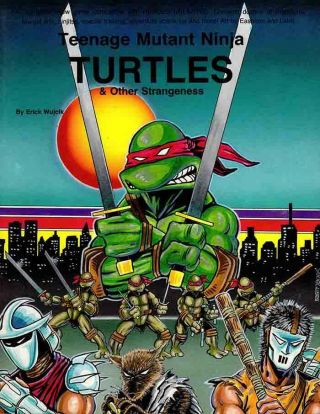 Palladium Tmnt Rpg Teenage Mutant Ninja Turtles & Other Strangeness Sc Vg,