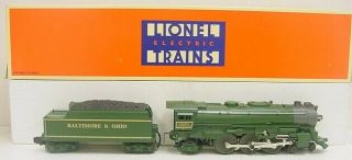 Lionel 6 - 18636 Baltimore & Ohio " President Washington " 4 - 6 - 2 Steam Locomotive Ln