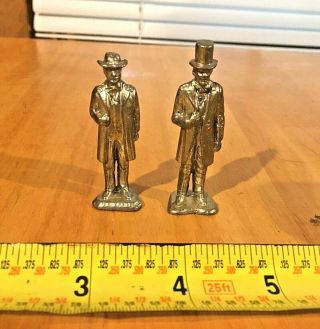 X 2 54mm Lead Abe Lincoln & Ulysses S Grant Figures Diorama Ready