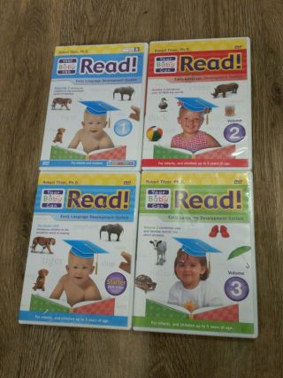 Your Baby Can Read 4 Dvd Set