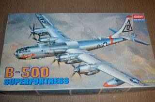 1/72 Academy Boeing B - 50d Superfortress Early Cold War Air Force Bomber N.  I.  O.  B.