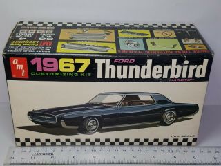 1/25 Amt 1967 Ford Thunderbird Hardtop Unsealed Model Kit