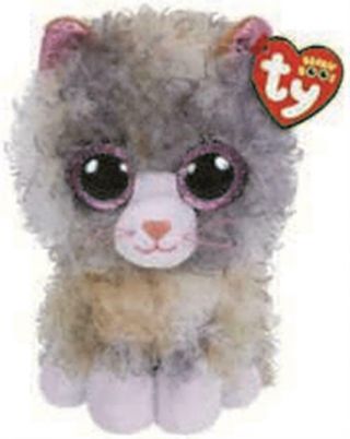 Scrappy Cat Ty Beanie Boos Plush Stuffed Animal Figure 6 " With Tags