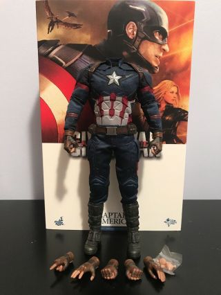 Hot Toys 1/6 Mms 350 - Captain America Civil War - Body & Hands Marvel