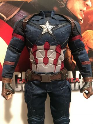 Hot Toys 1/6 MMS 350 - Captain America Civil War - Body & Hands Marvel 2