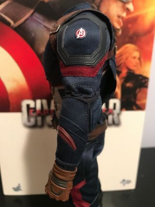 Hot Toys 1/6 MMS 350 - Captain America Civil War - Body & Hands Marvel 8