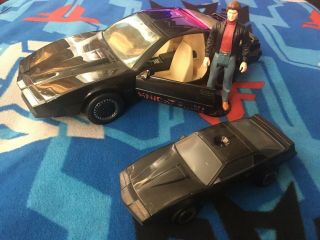 Kenner Knight Rider Voice Car W/michael & Whip Shifter 1983 K.  I.  T.  T.  2000