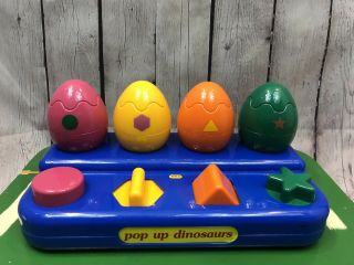 Tolo Pop - Up Dinosaurs - Hard To Find,  Color Recognition And Shape Matching