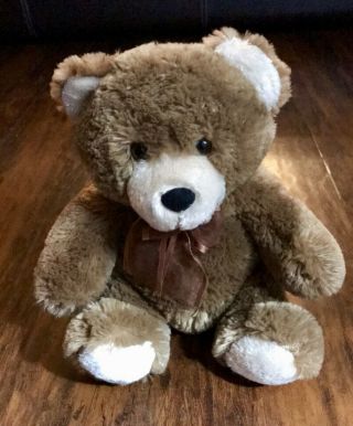 Dan Dee Collectors Choice Brown Teddy Bear Plush Stuffed Animal Toy 13”