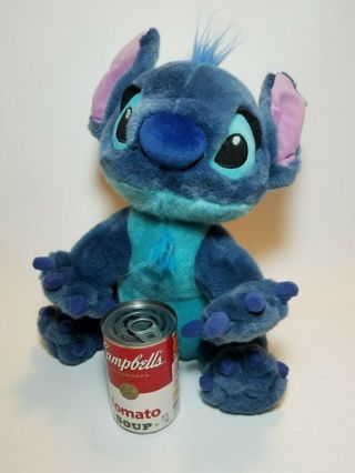 Disney Store Stitch Plush Animal Lilo & Stitch Medium 14 Inch Blue Alien Dog 2