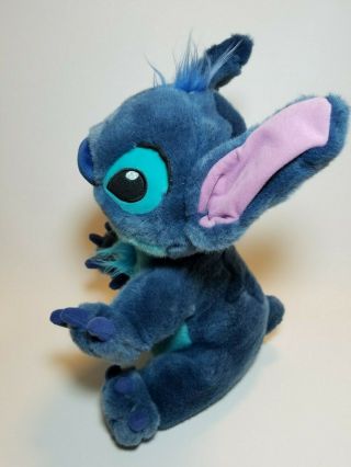 Disney Store Stitch Plush Animal Lilo & Stitch Medium 14 Inch Blue Alien Dog 3