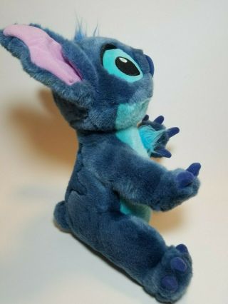 Disney Store Stitch Plush Animal Lilo & Stitch Medium 14 Inch Blue Alien Dog 5