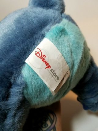 Disney Store Stitch Plush Animal Lilo & Stitch Medium 14 Inch Blue Alien Dog 6