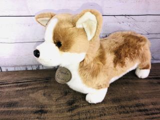 Russ Yomiko Classics Corgi Puppy Dog 16 " Plush Stuffed Animal Toy Standing Euc