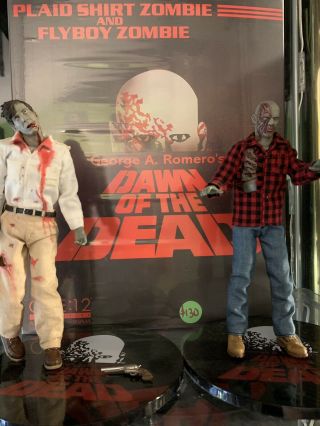 Mezco One:12 Dawn Of The Dead 2 Pack Zombie Horror Romero