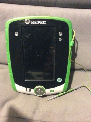 Leappad 2 Green Stylus Battery Operated Work Perfect