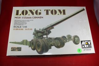 Model Kit: Afv Club 1/35 Long Tom M59 155mm Cannon - Af35009 (1)