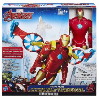 Marvel Avengers Titan Hero Series Iron Man With Hover Pack