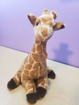 1995 Toys R Us Giraffe Soft Classics Plush Stuffed Animal Toy 13 " With Tag