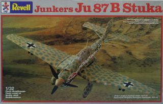 Revell 1:32 Junkers Ju - 87 B Stuka Plastic Aircraft Model Kit 4751u