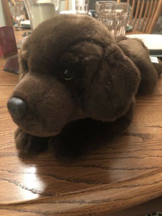 Russ Yomiko Classics Chocolate Labrador Lab Puppy Dog Plush Stuffed Animal 17”