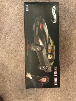 2012 Hot Wheels Elite Scale 1:18 Knight Rider K.  I.  T.  T.  Knight Industries Two T