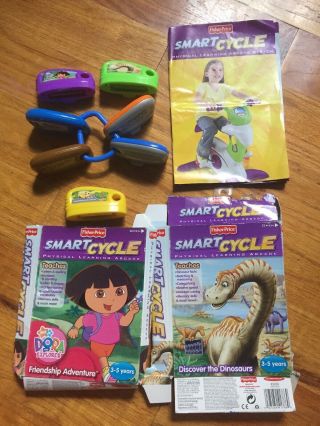 Fisher Price Smart Cycle Games Dora,  Learning,  Dinosaur,  Superfriend,  Scooby,  Toy Sto