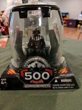 Star Wars 500th Figure Darth Vader Vintage Rare Commemorative Hasbro