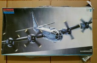 B - 29 Superfortress Monogram 1/48 Scale Model 5706 No Instructions